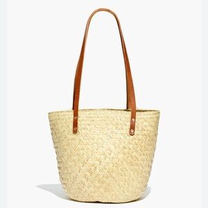 NWOT Madewell x Tierra y Mano Baja Basket Bag